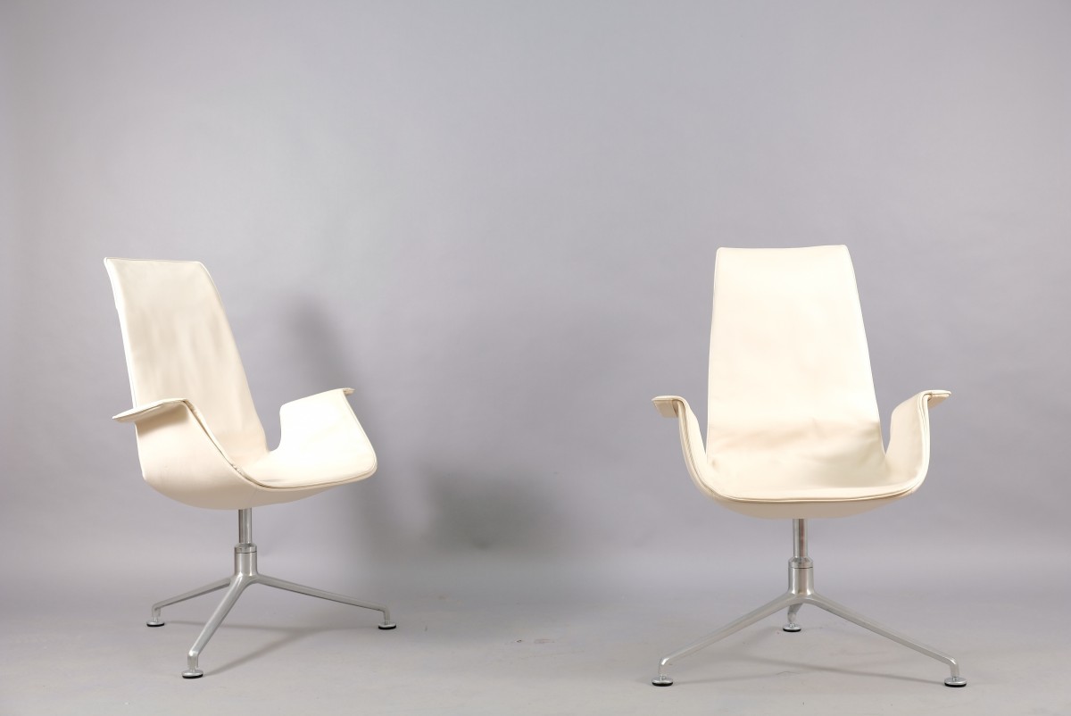 Chairs von Preben Fabricius & Jørgen Kastholm für Walter Knoll / Wilhelm Knoll, 4er-Set