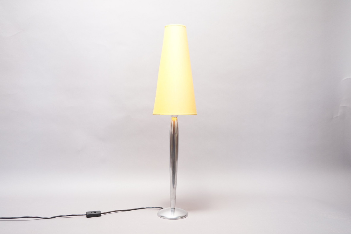 Gelbe deutsche Tischlampe von Phillippe Starck, 1970er