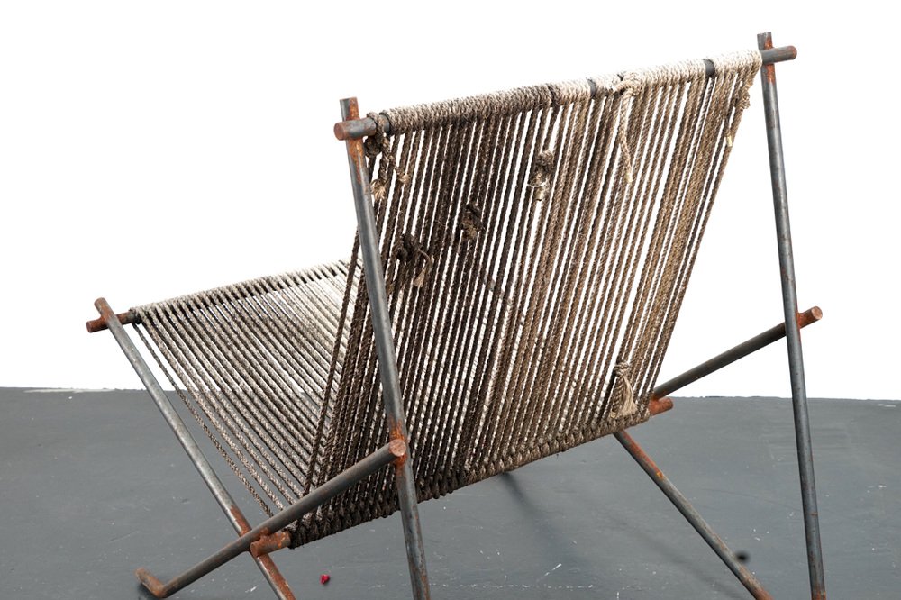 Großer Flag Chair von Poul Kjaerholm im Stil von Prototyp