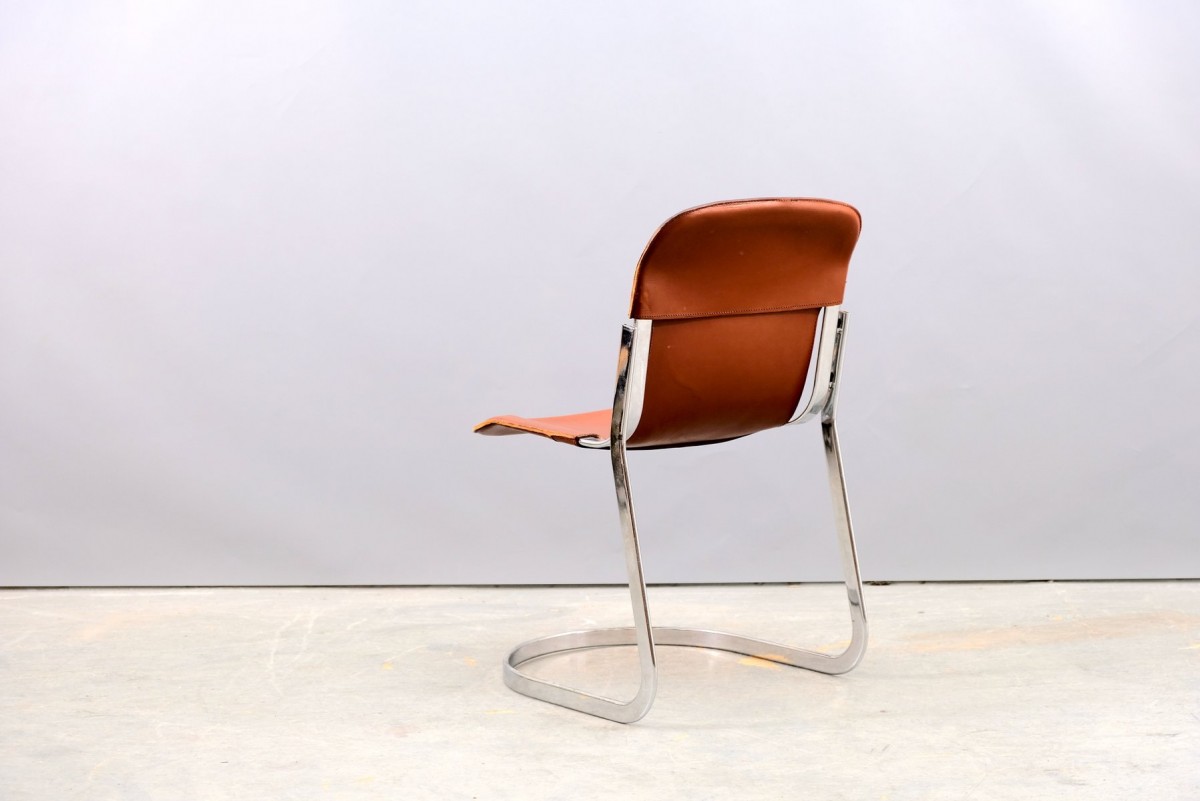 Italienischer Vintage Stuhl von Willy Rizzo, 1960er