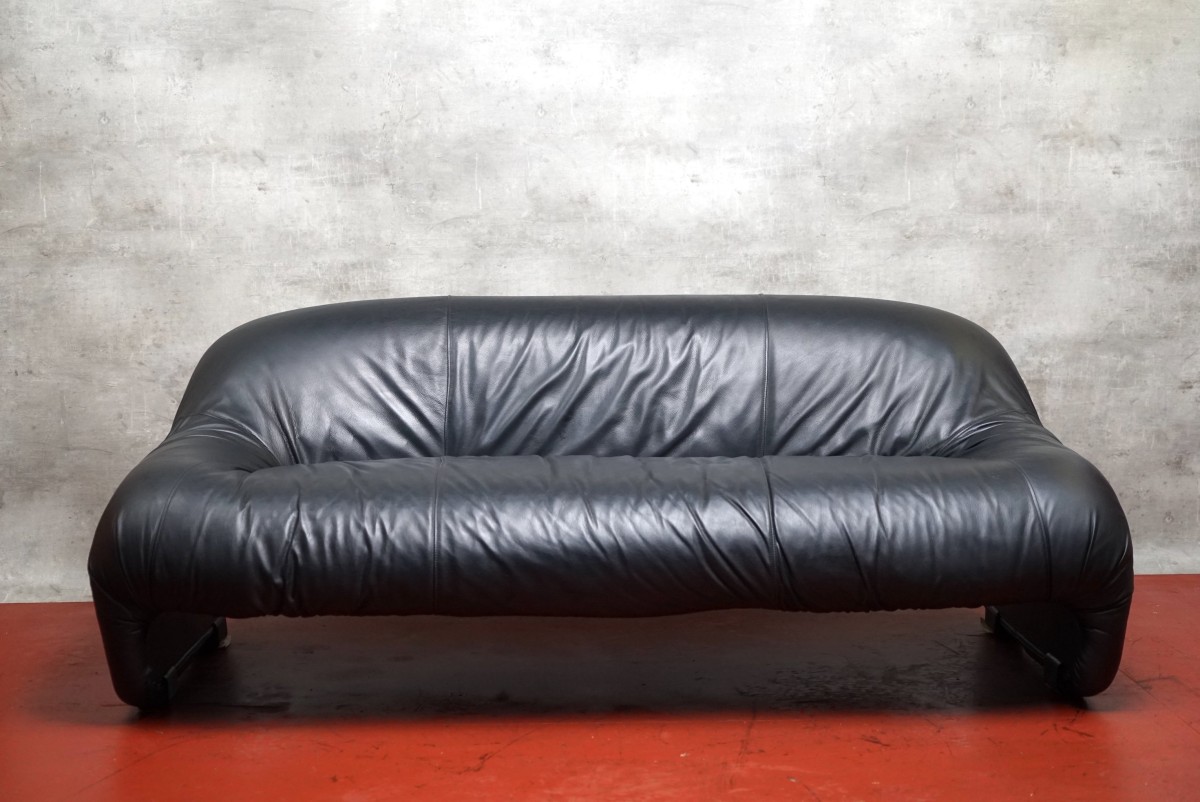 Mid-Century 2-Sitzer Lounge Sofa Bonanza Design von Tobia Scarpa für B&b Italia / C&b Italia, 1970er