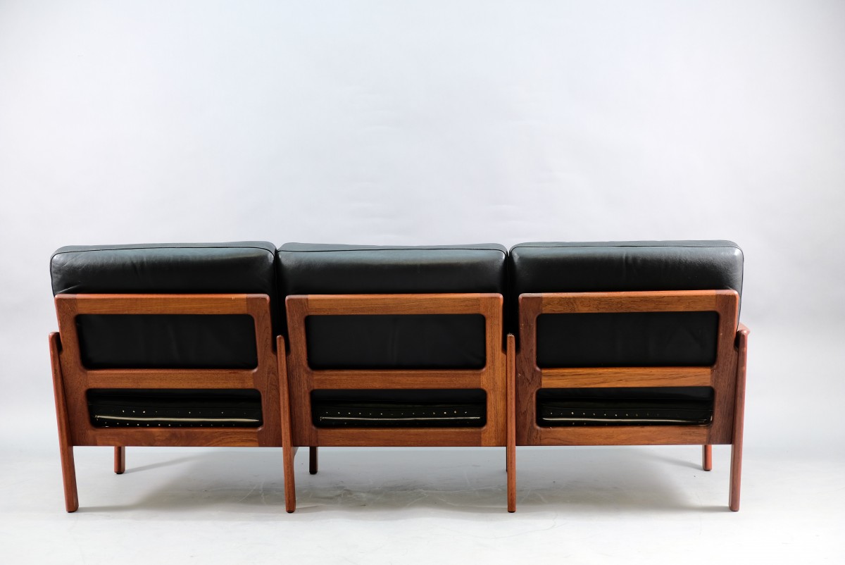 Mid-Century 3-Seater Sofa by Illum Wikkelsø for Niels Eilersen, 1960s