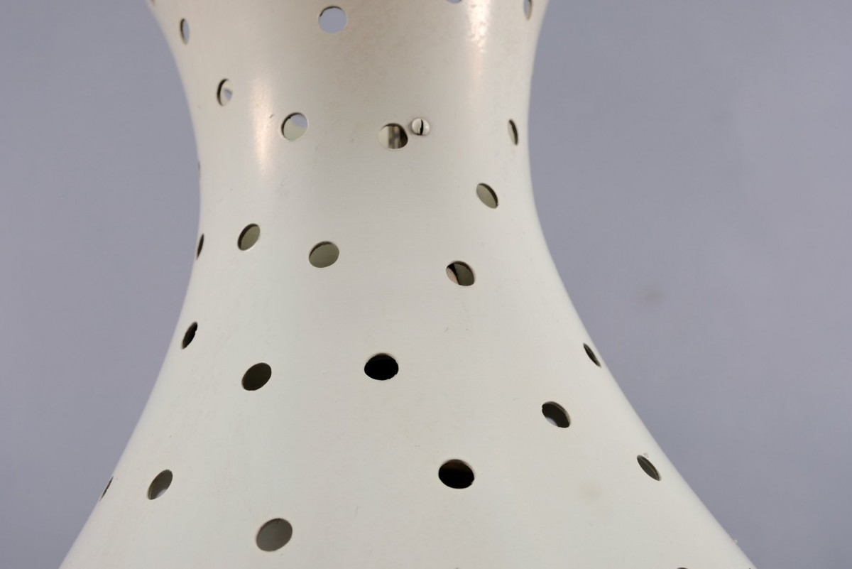 Mid-Century Deckenlampe aus Messing mit Gegengewicht von Vereinigte Werkstätten Collection