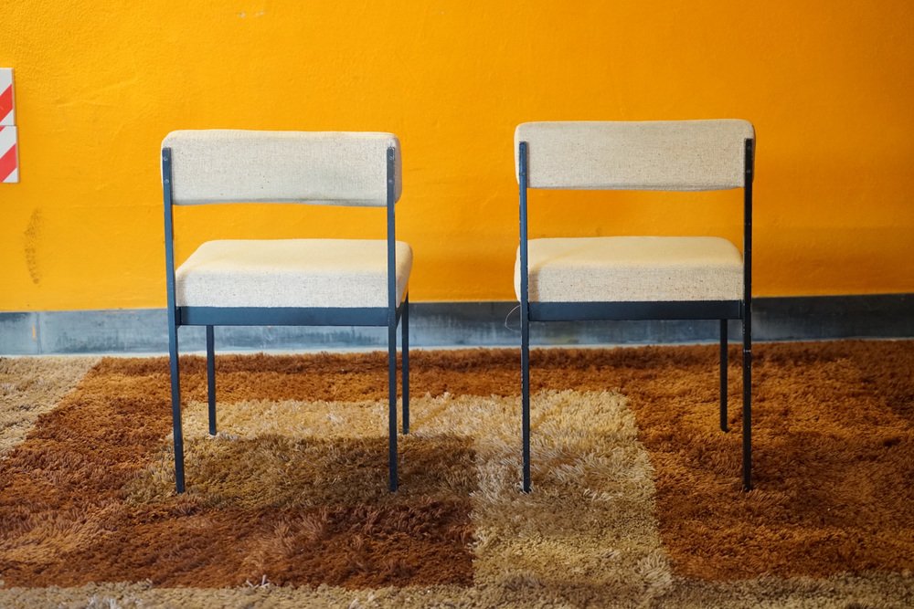 Mid-Century Esszimmerstühle von Dieter Wäckerlin für Idealheim, 1970er, 4er Set