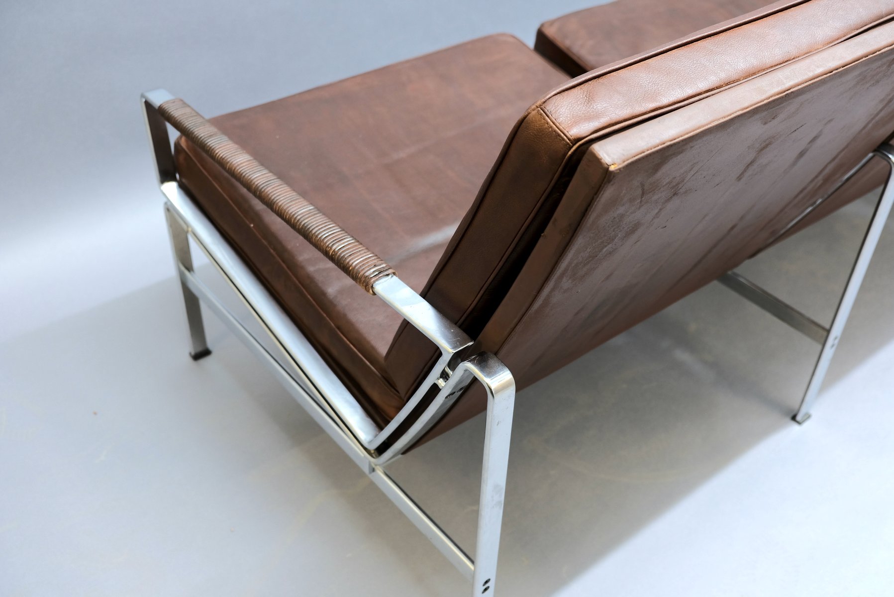 Mid-Century FK 6720 3-Sitzer Sofa von Preben Fabricius & Jørgen Kastholm für Kill International