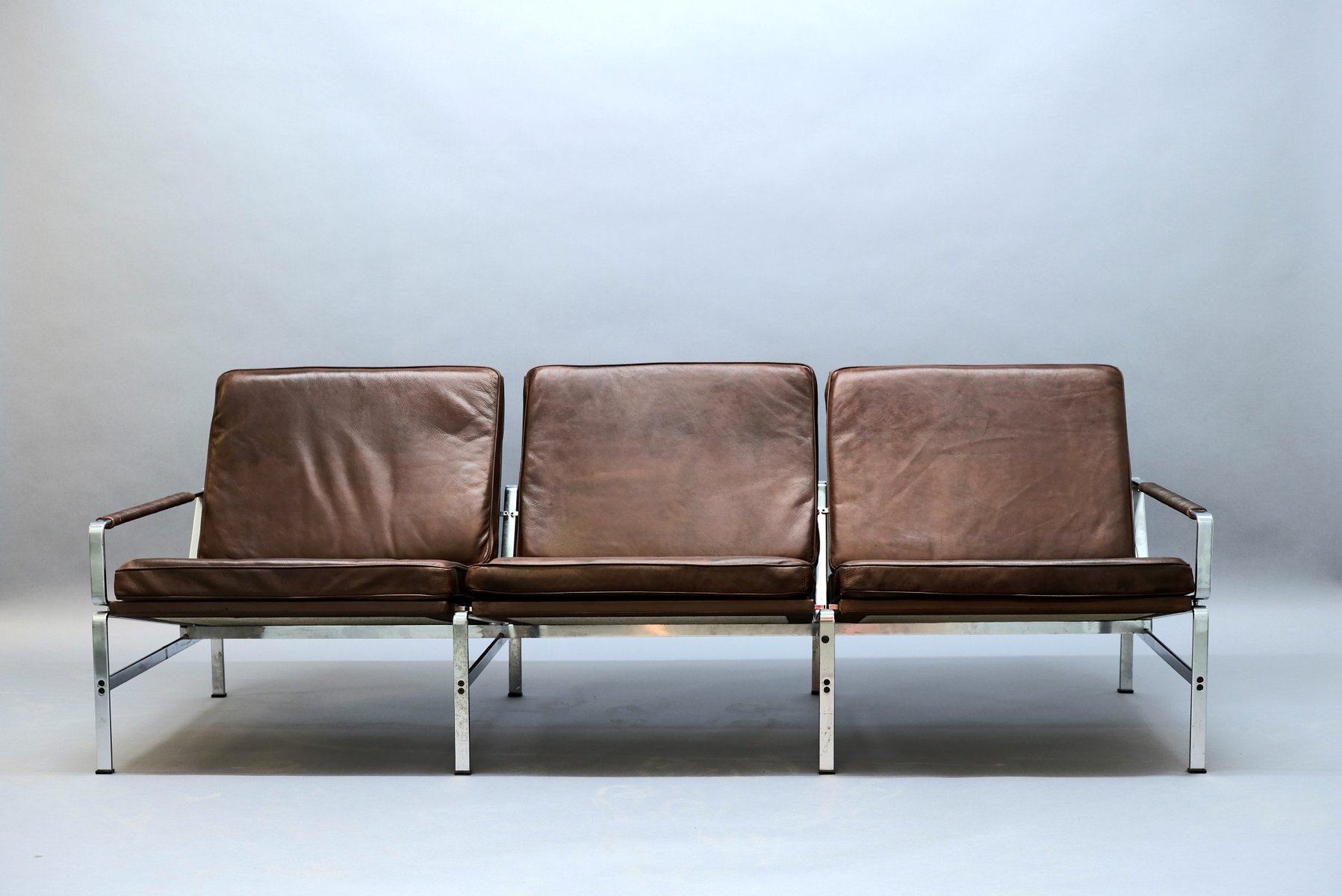 Mid-Century FK 6720 3-Sitzer Sofa von Preben Fabricius & Jørgen Kastholm für Kill International
