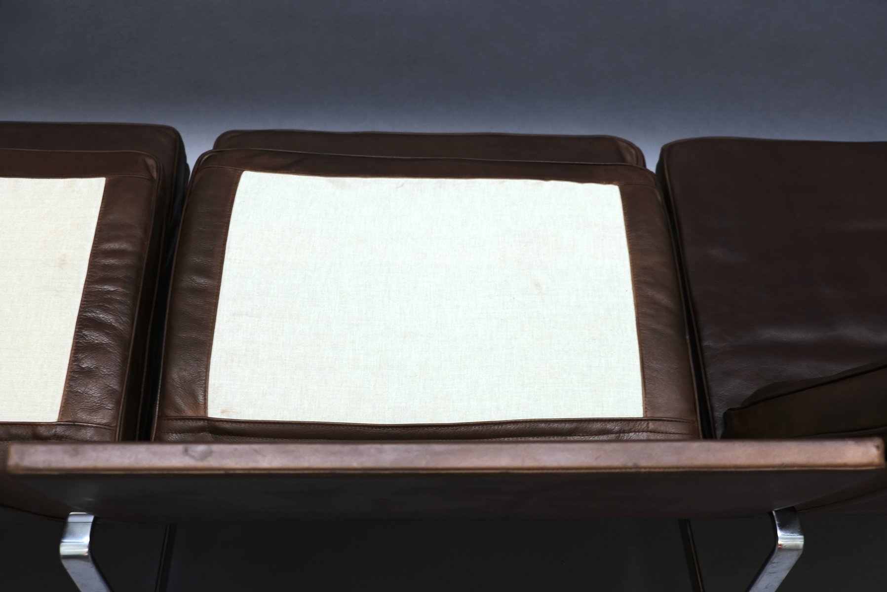 Mid-Century FK 6720 3-Sitzer Sofa von Preben Fabricius & Jørgen Kastholm für Kill International