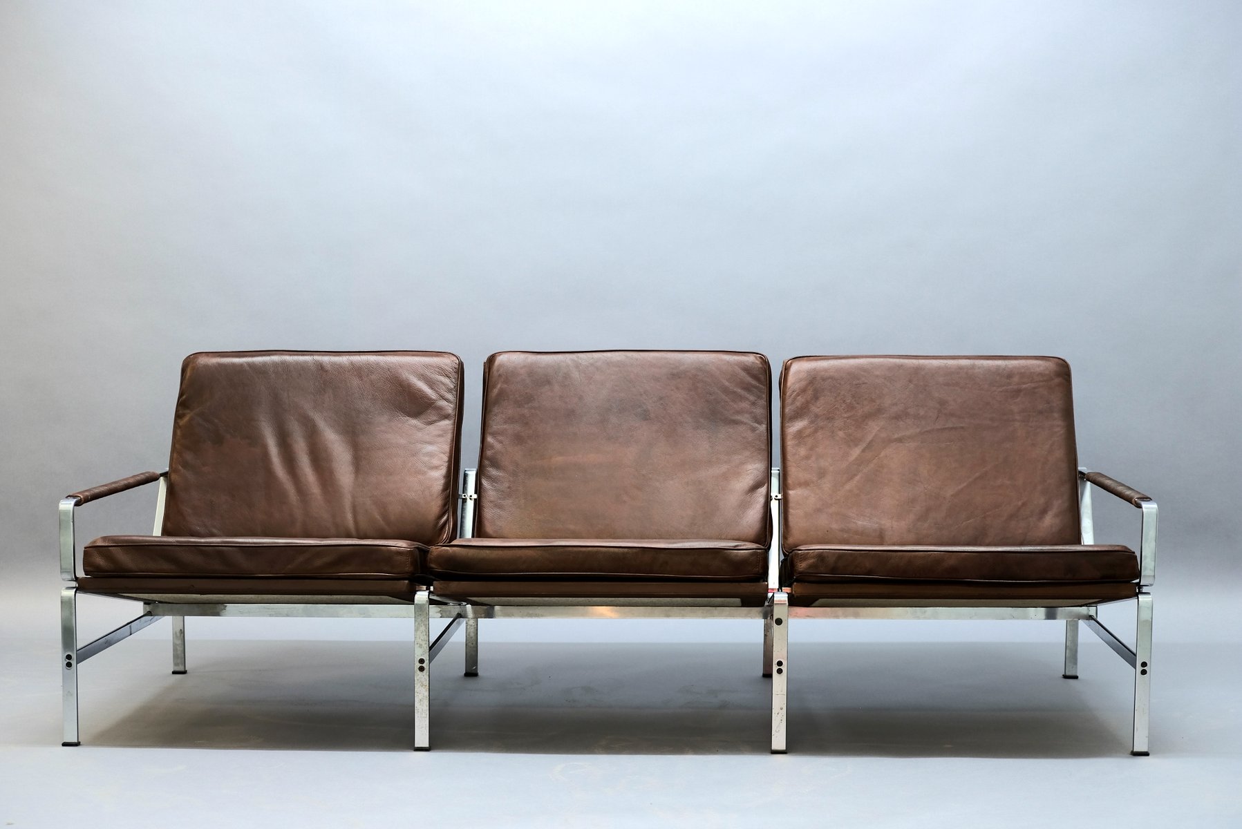 Mid-Century FK 6720 3-Sitzer Sofa von Preben Fabricius & Jørgen Kastholm für Kill International