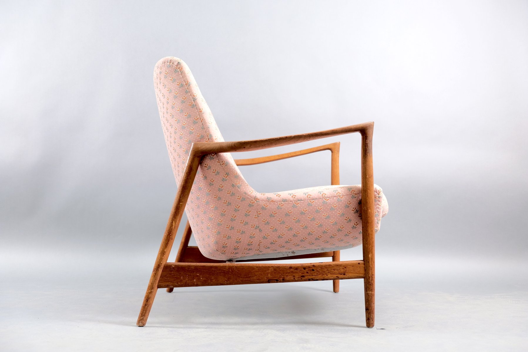 Mid-Century Lounge Chair by Ib Kofod Larsen for Fritz Hansen