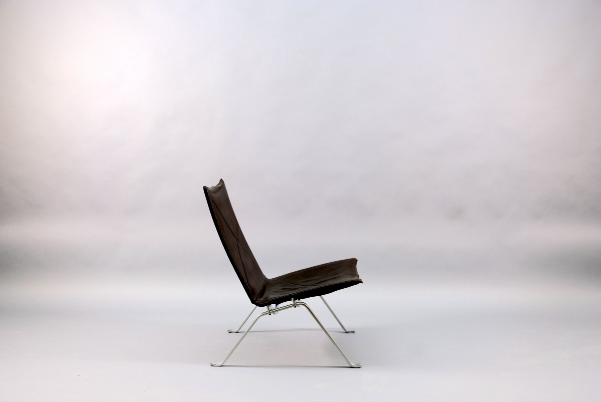 Mid-Century Model PK22 Lounge Chair by Poul Kjærholm for E. Kold Christensen