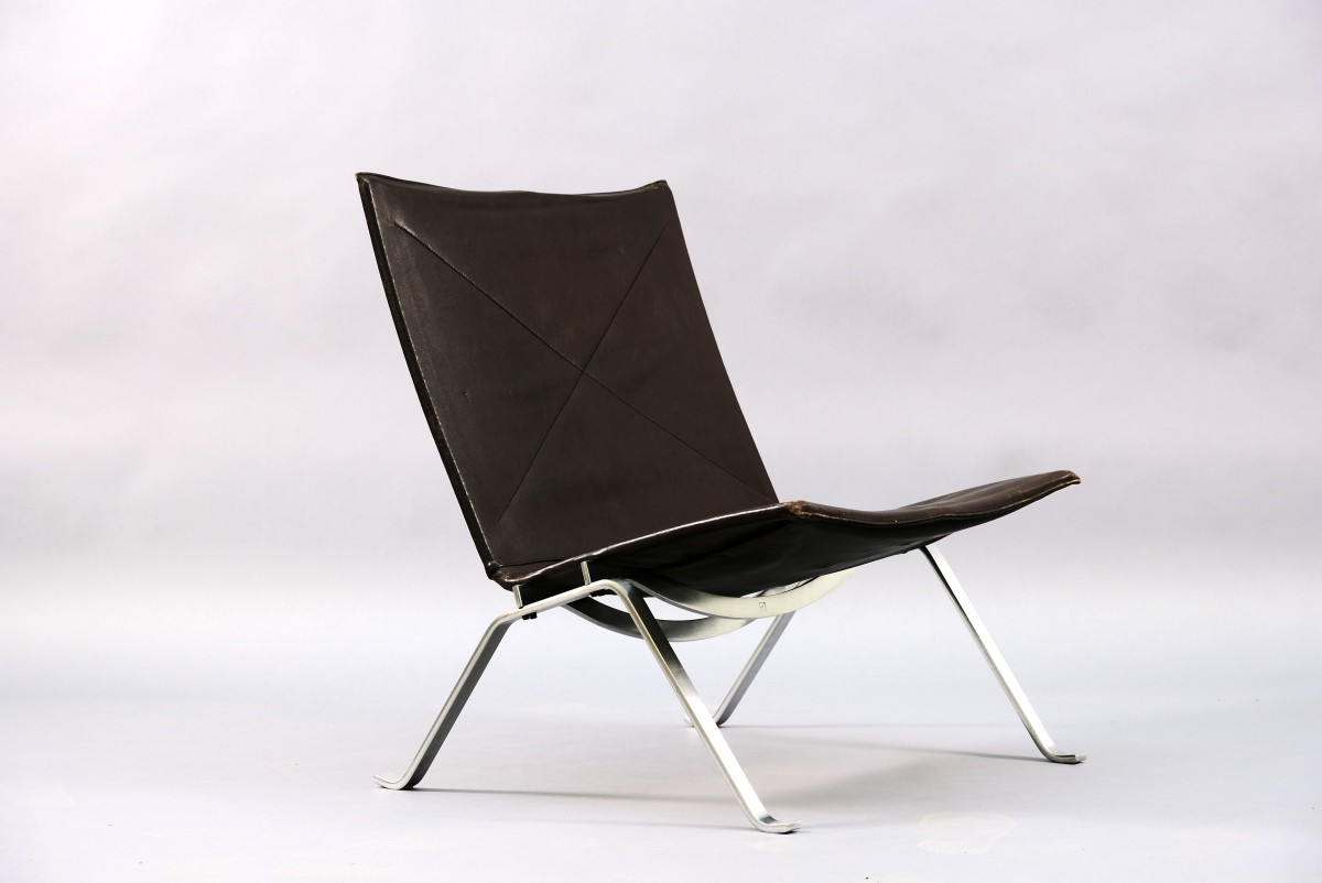 Mid-Century Model PK22 Lounge Chair by Poul Kjærholm for E. Kold Christensen