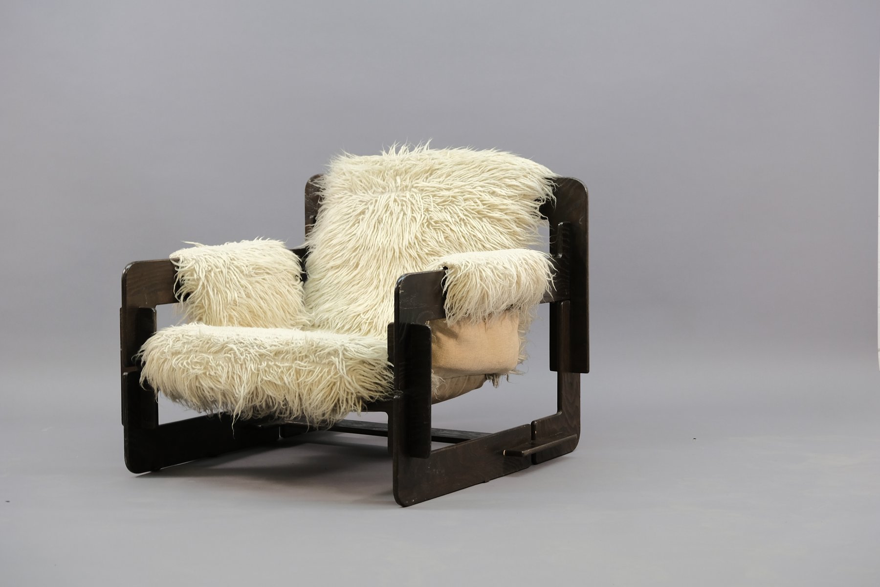 Mid-Century Sessel mit Gestell aus Schichtholz von Arne Jacobsen für Fritz Hansen, 2er Set