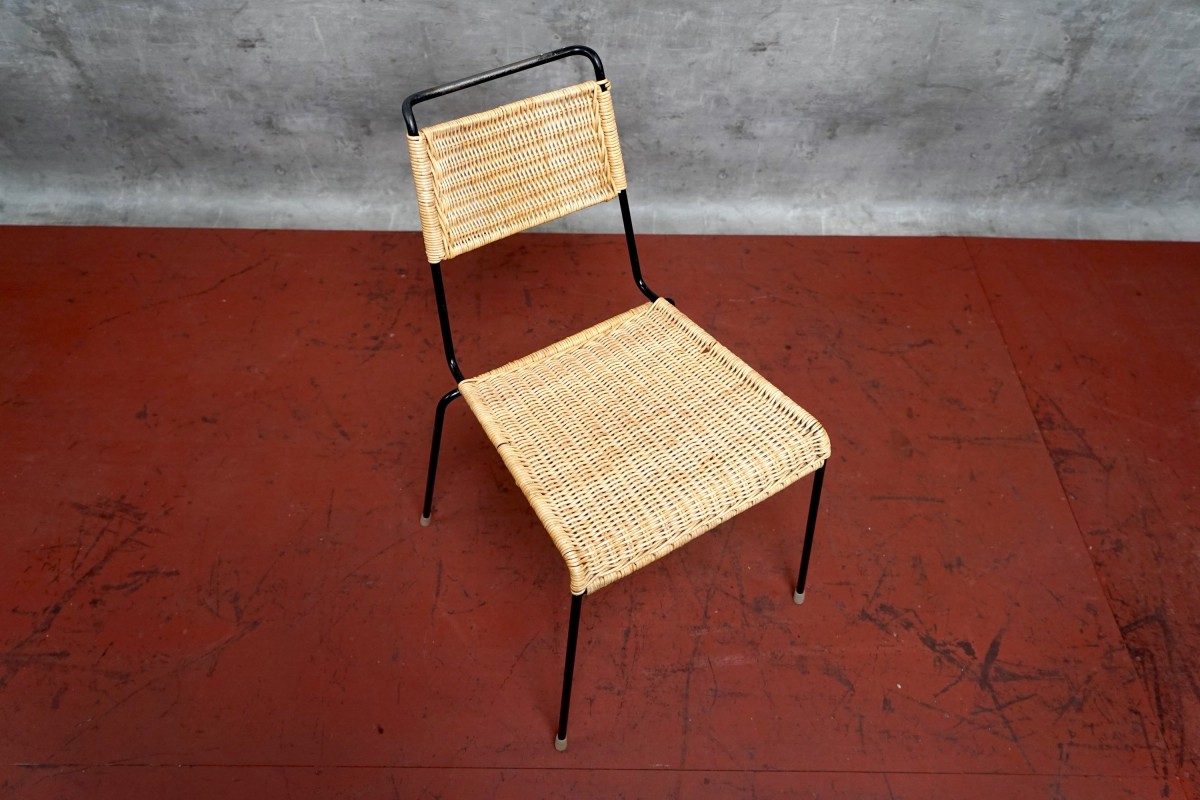 Mid-Century Stuhl von Paul Schneider Esleben für Wilde+Spieth, 1950er