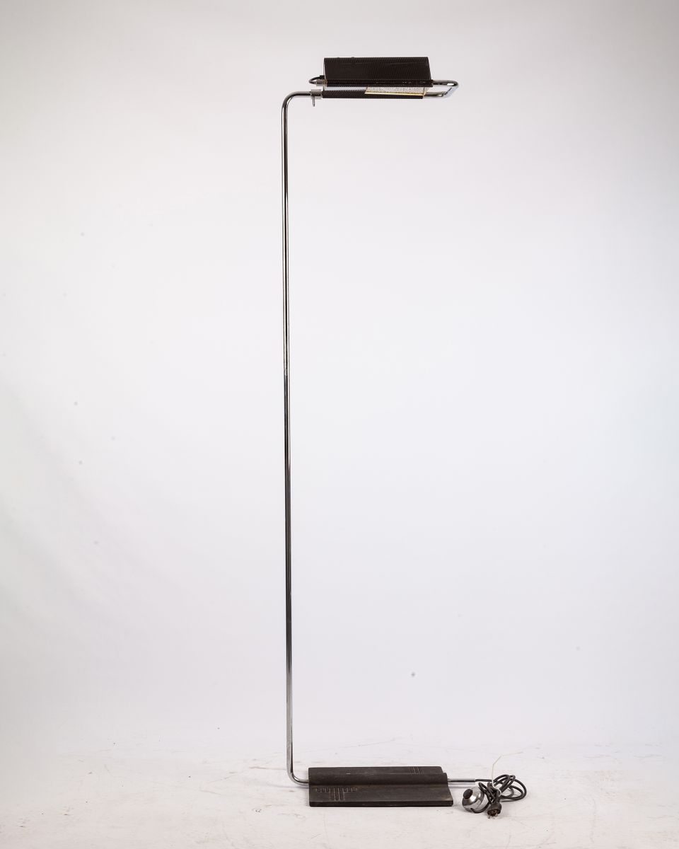 Verchromte italienische Stehlampe, 1960er