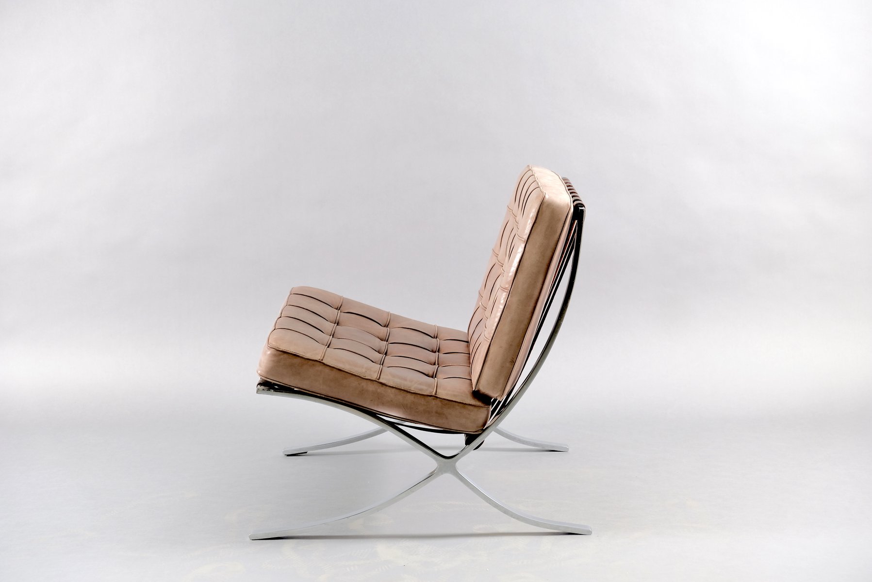 Vintage Barcelona Stuhl von Ludwig Mies van der Rohe für Knoll Inc. / Knoll International, 1970er