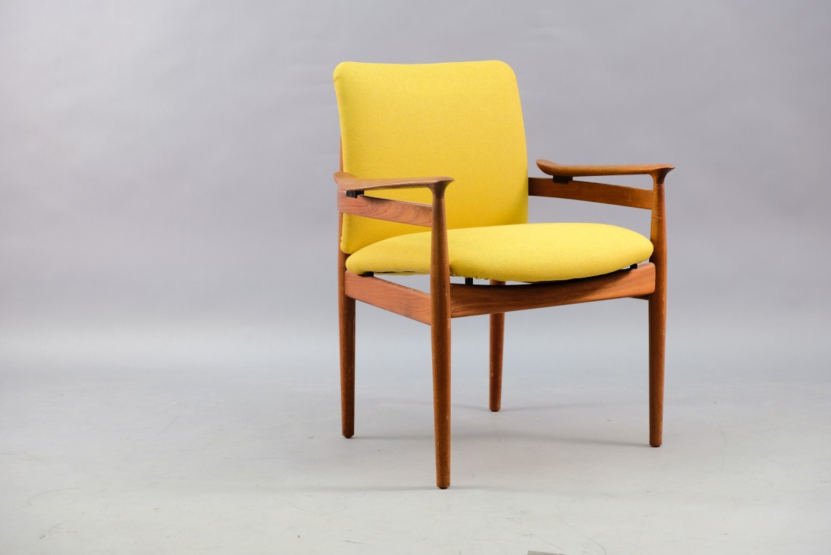 Vintage Desk Chair by Finn Juhl for France & Søn / France & Daverkosen