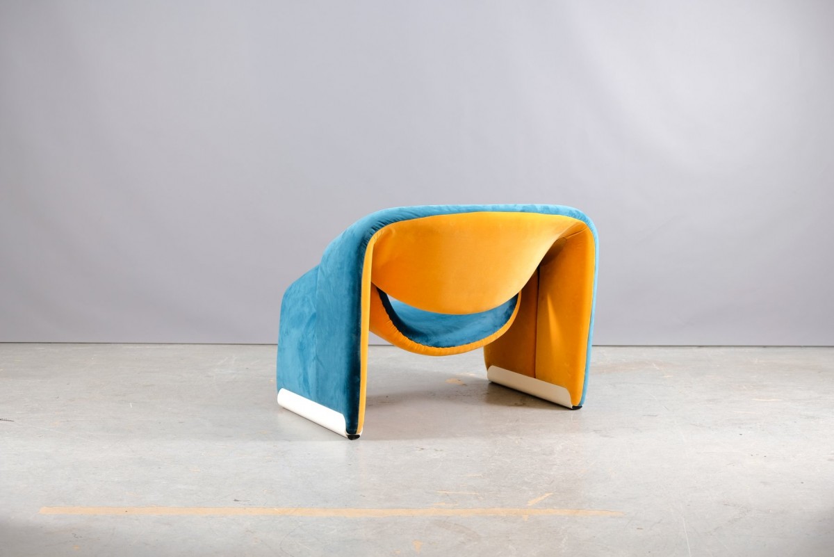 Vintage F598 Sessel von Pierre Paulin für Artifort, 1970er