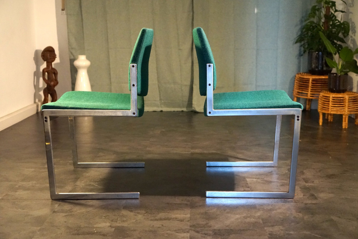 Vintage Fk 770 Stühle von Jørgen Kastholm für Kill International, 1960er, 2er Set