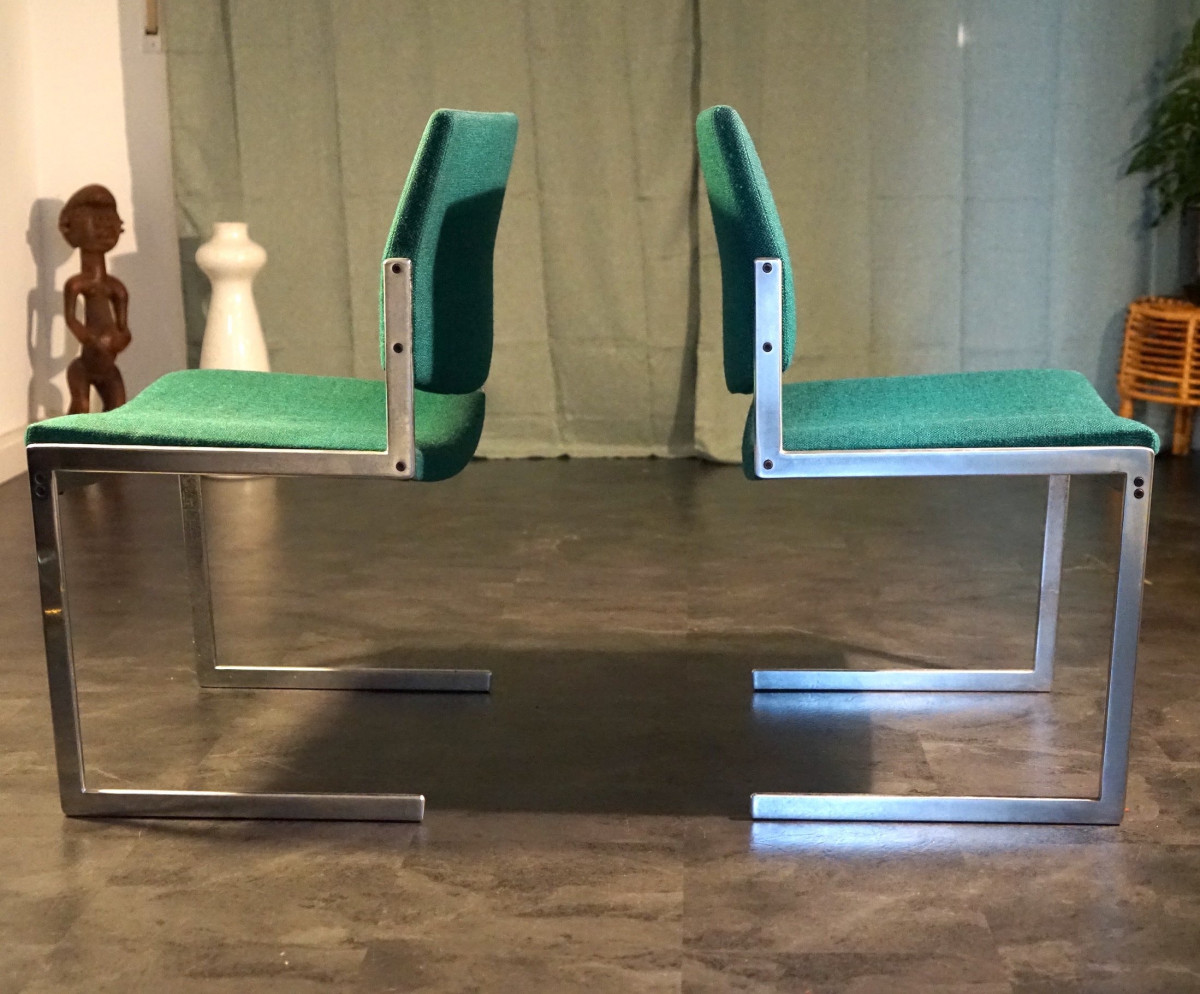 Vintage Fk 770 Stühle von Jørgen Kastholm für Kill International, 1960er, 2er Set
