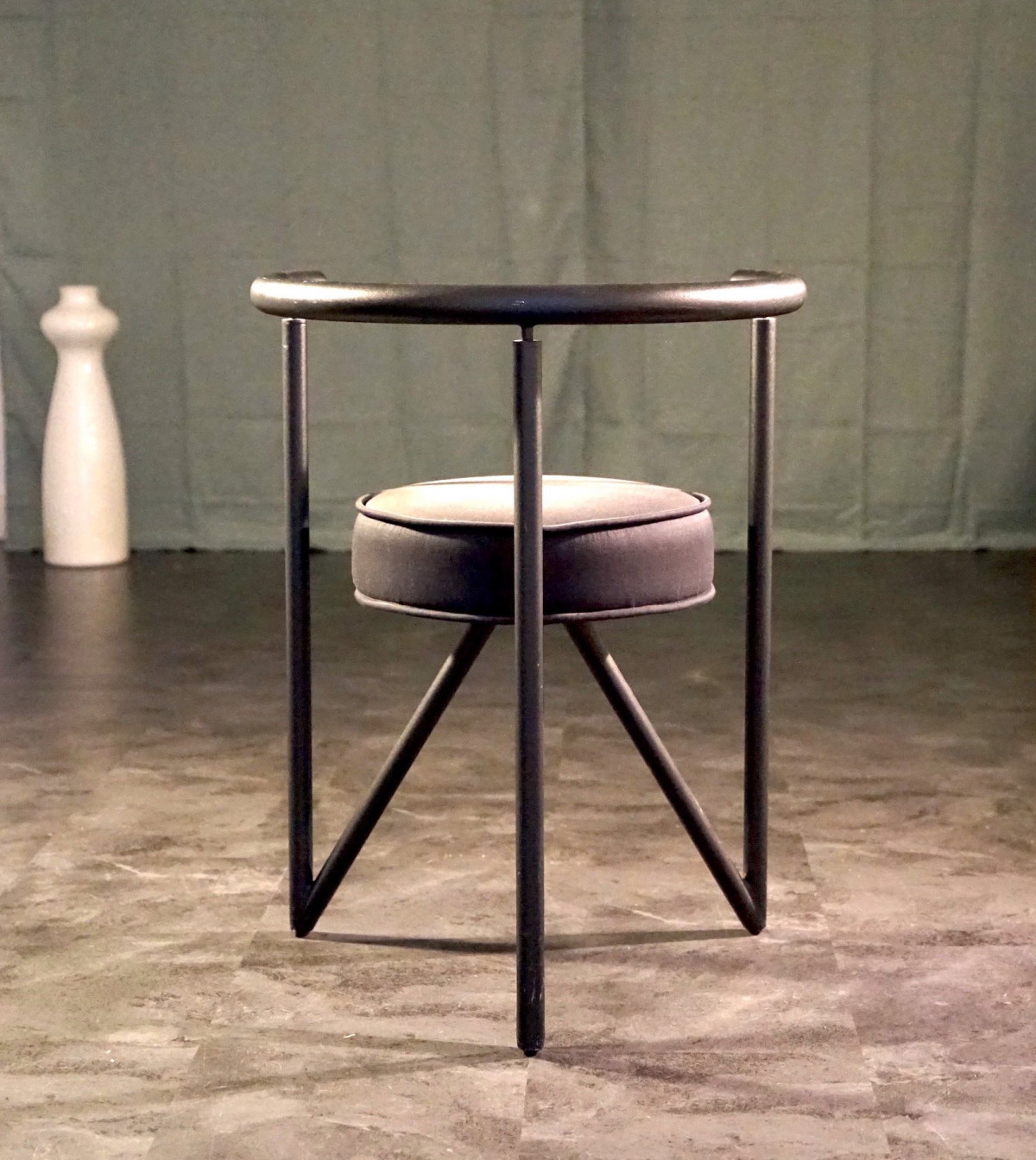 Vintage Miss Dorn Beistellstuhl von Philippe Starck für Disform Barcelona, 1985