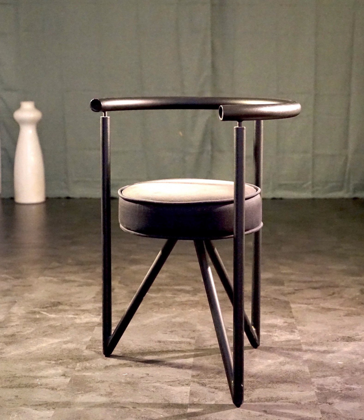 Vintage Miss Dorn Beistellstuhl von Philippe Starck für Disform Barcelona, 1985