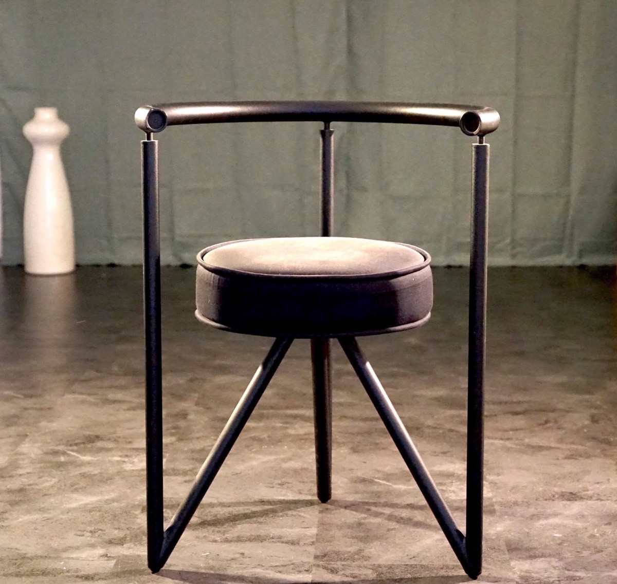 Vintage Miss Dorn Beistellstuhl von Philippe Starck für Disform Barcelona, 1985
