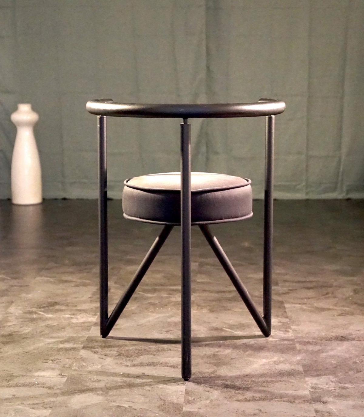 Vintage Miss Dorn Beistellstuhl von Philippe Starck für Disform Barcelona, 1985