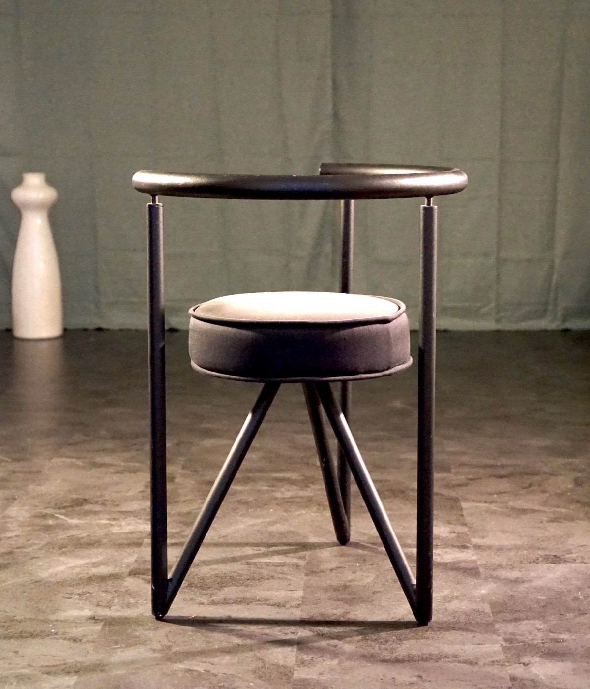 Vintage Miss Dorn Beistellstuhl von Philippe Starck für Disform Barcelona, 1985