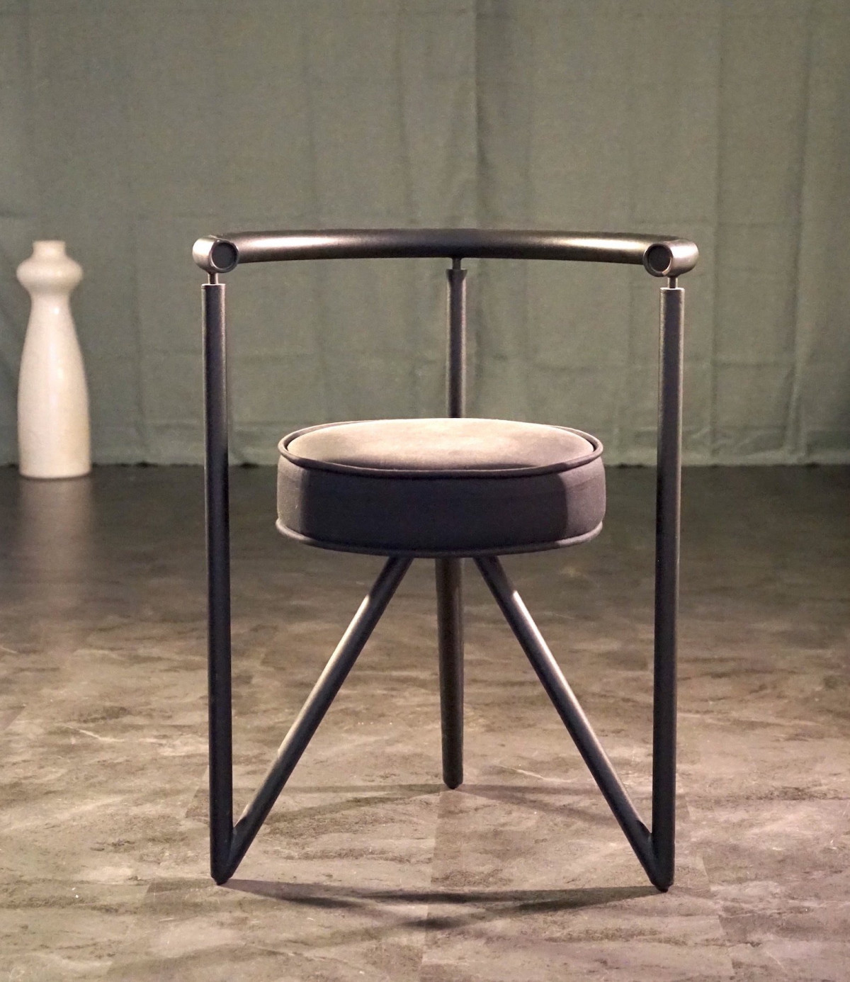 Vintage Miss Dorn Beistellstuhl von Philippe Starck für Disform Barcelona, 1985