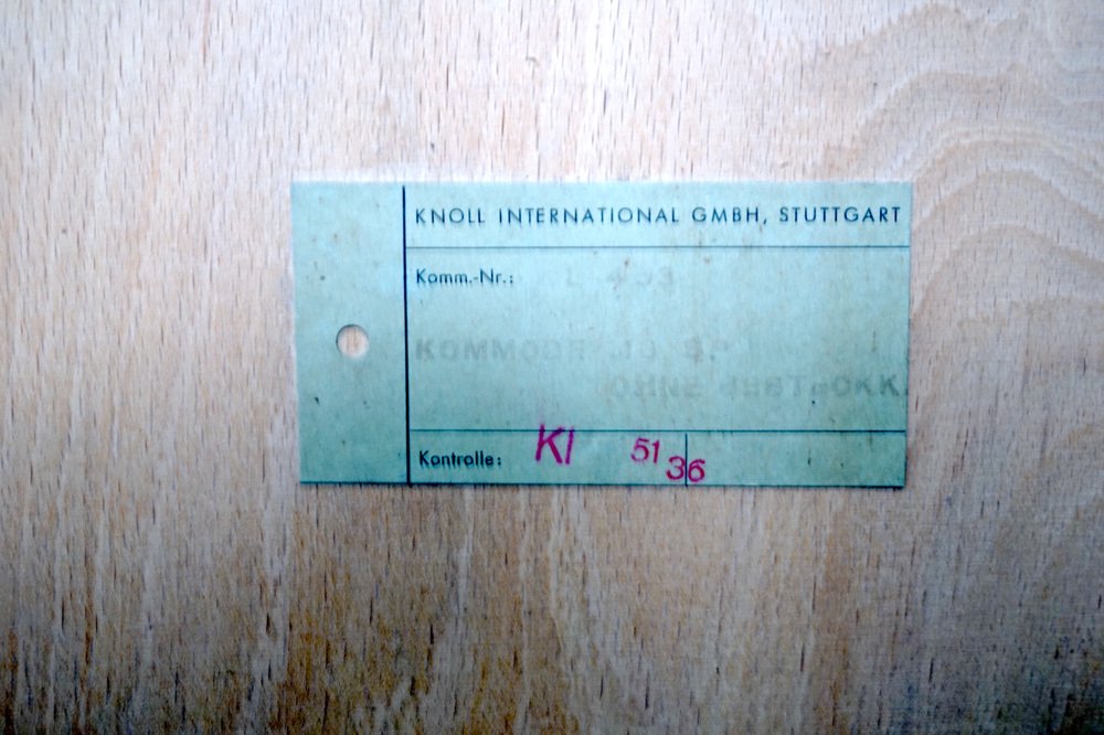 Vintage Sideboard von Florence Knoll Bassett für Knoll Inc. / Knoll International, 1968