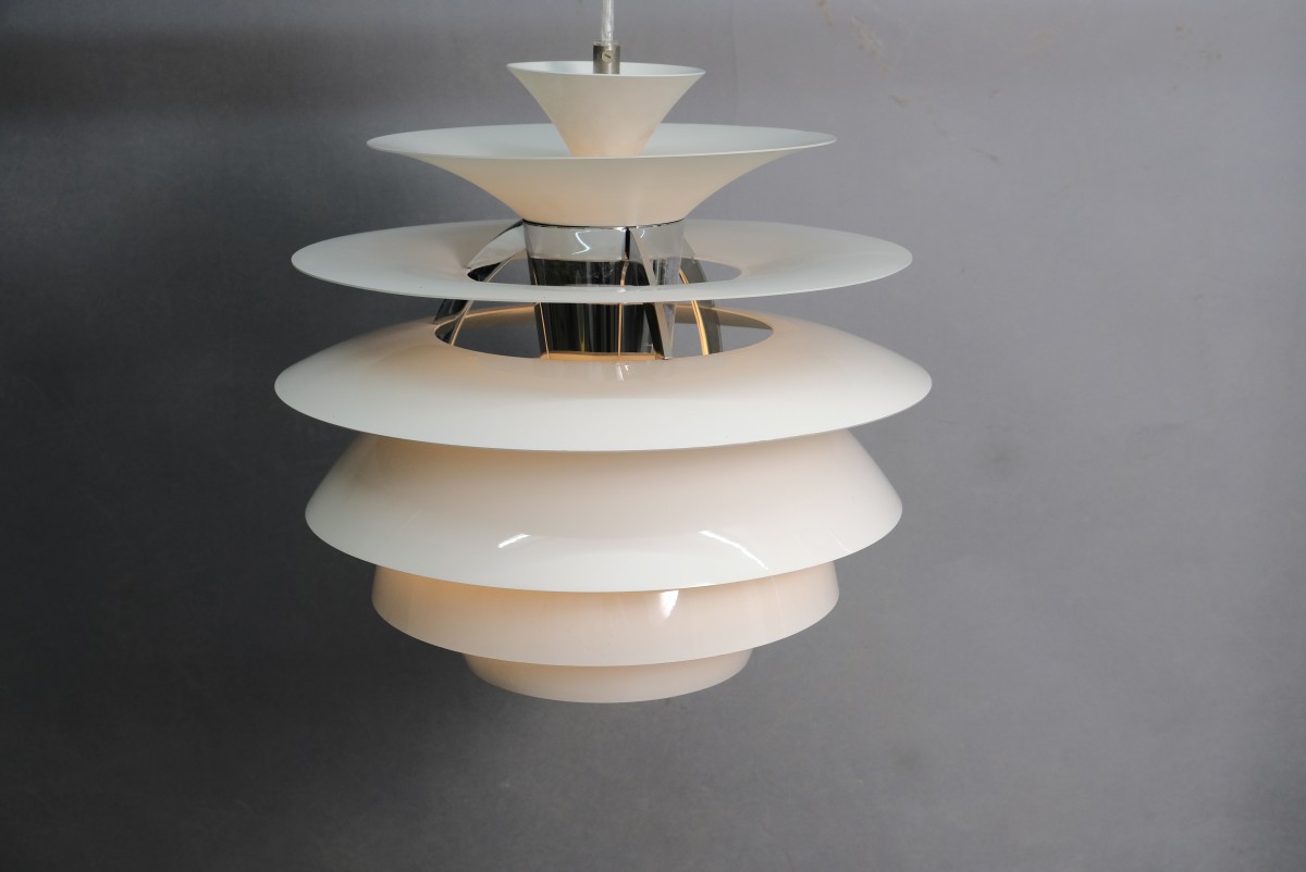 Vintage Snowball Ceiling Lamp by Poul Henningsen for Louis Poulsen