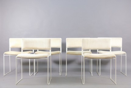 Dining Chairs von Preben Fabricius & Jørgen Kastholm für Kill International, 6er-Set