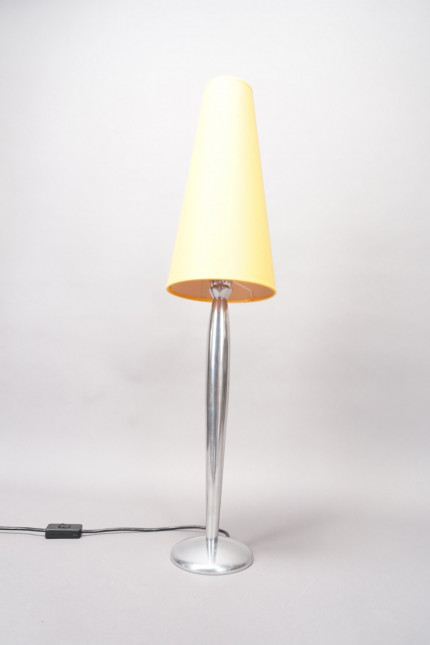 Gelbe deutsche Tischlampe von Phillippe Starck, 1970er